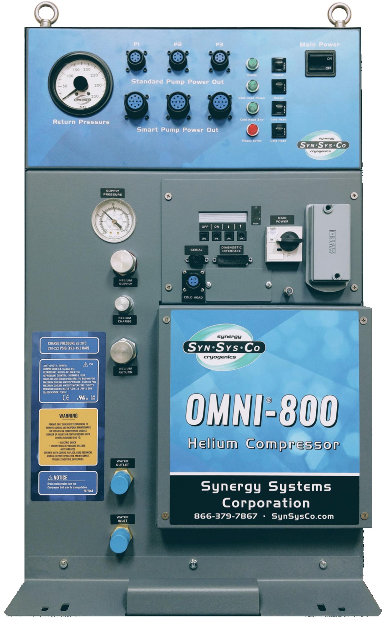 OMNI 800 Helium Compressor