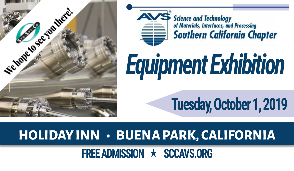 SCCAVS Equipment Exhibition | October 1, 2019